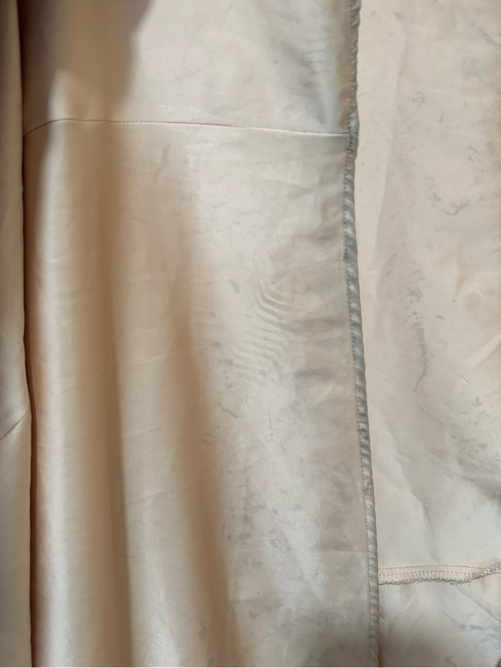 WeWoreWhat Ruffle Corset Brown Champagne Satin Maxi Dress Size 6 Small - Picture 5 of 8